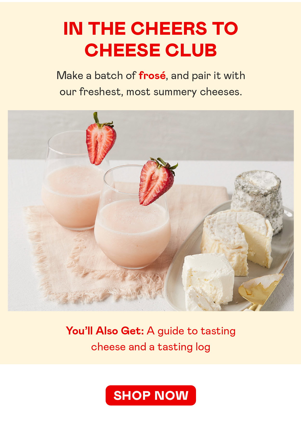 Cheers to Cheese Club