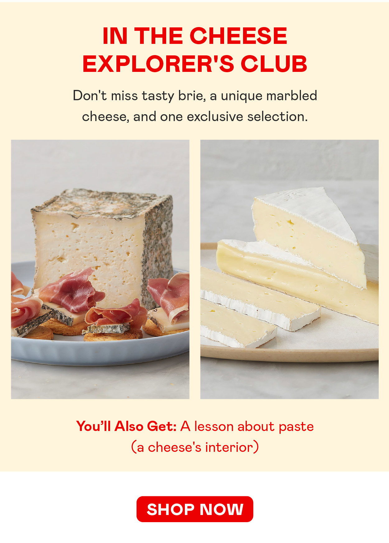 Cheese Explorer's Club