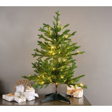 3' Ornament Hearthside Tree with Remote by Valerie