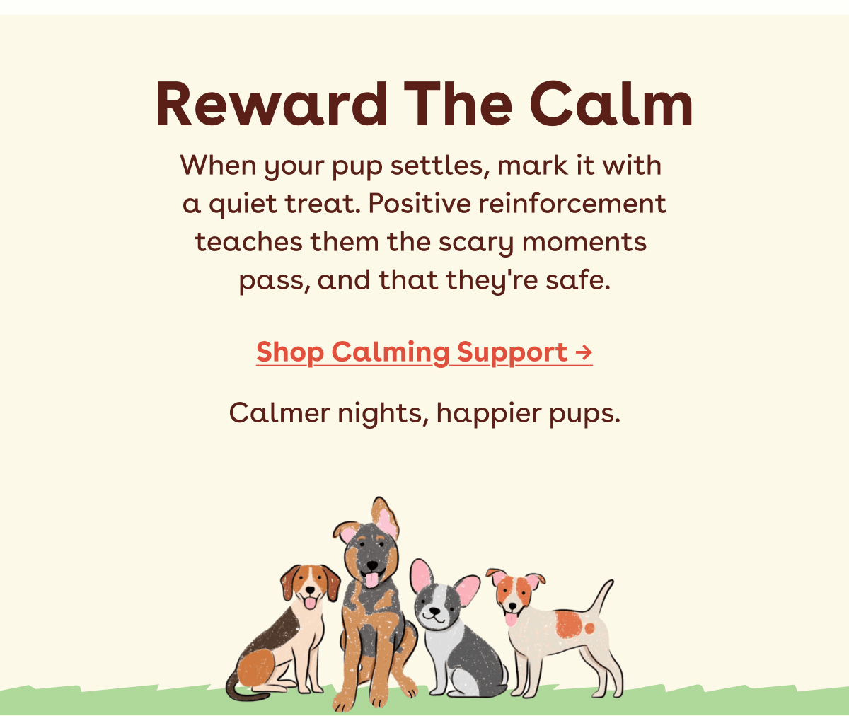 Sho calming support