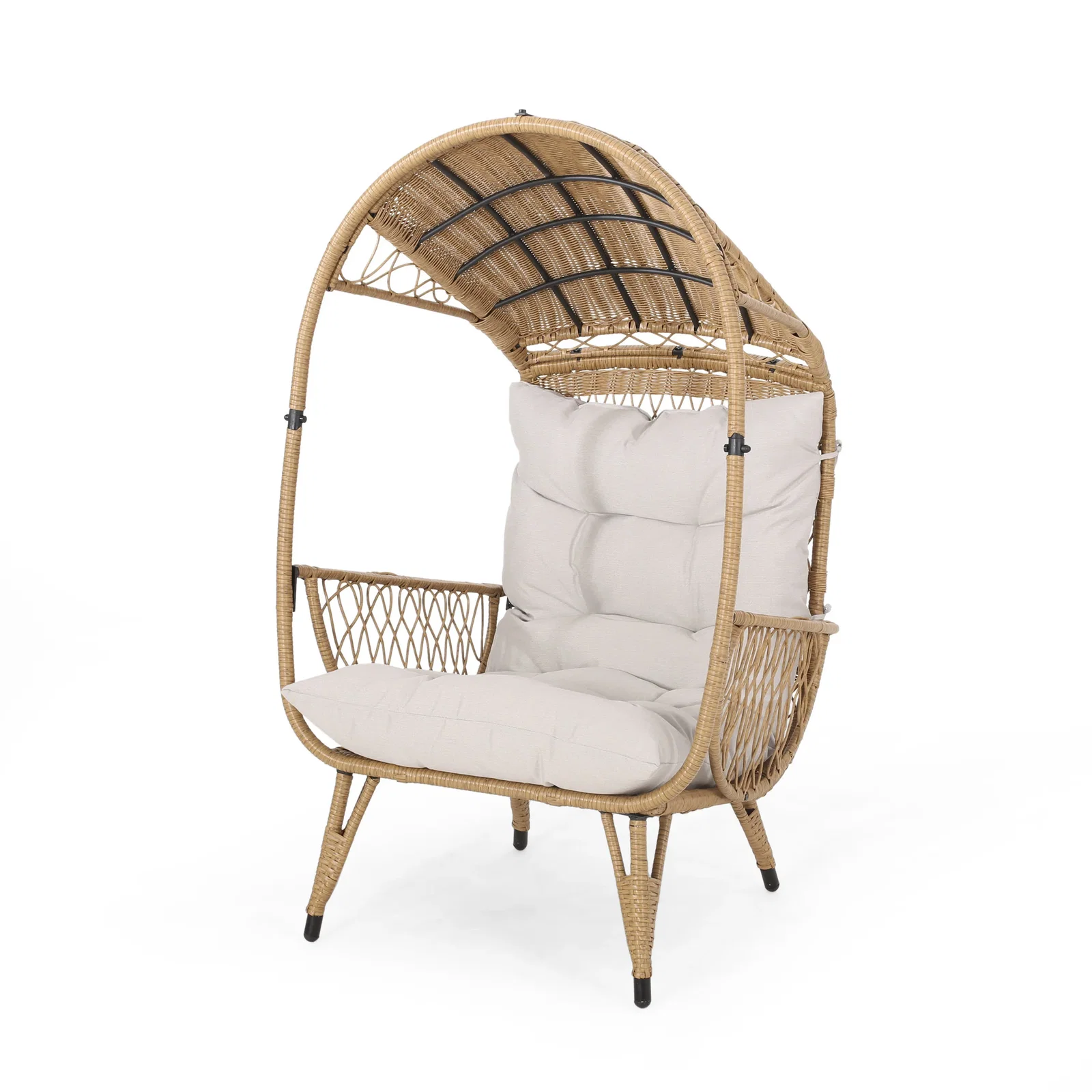 Image of Doris Outdoor Wicker Standing Basket Chair