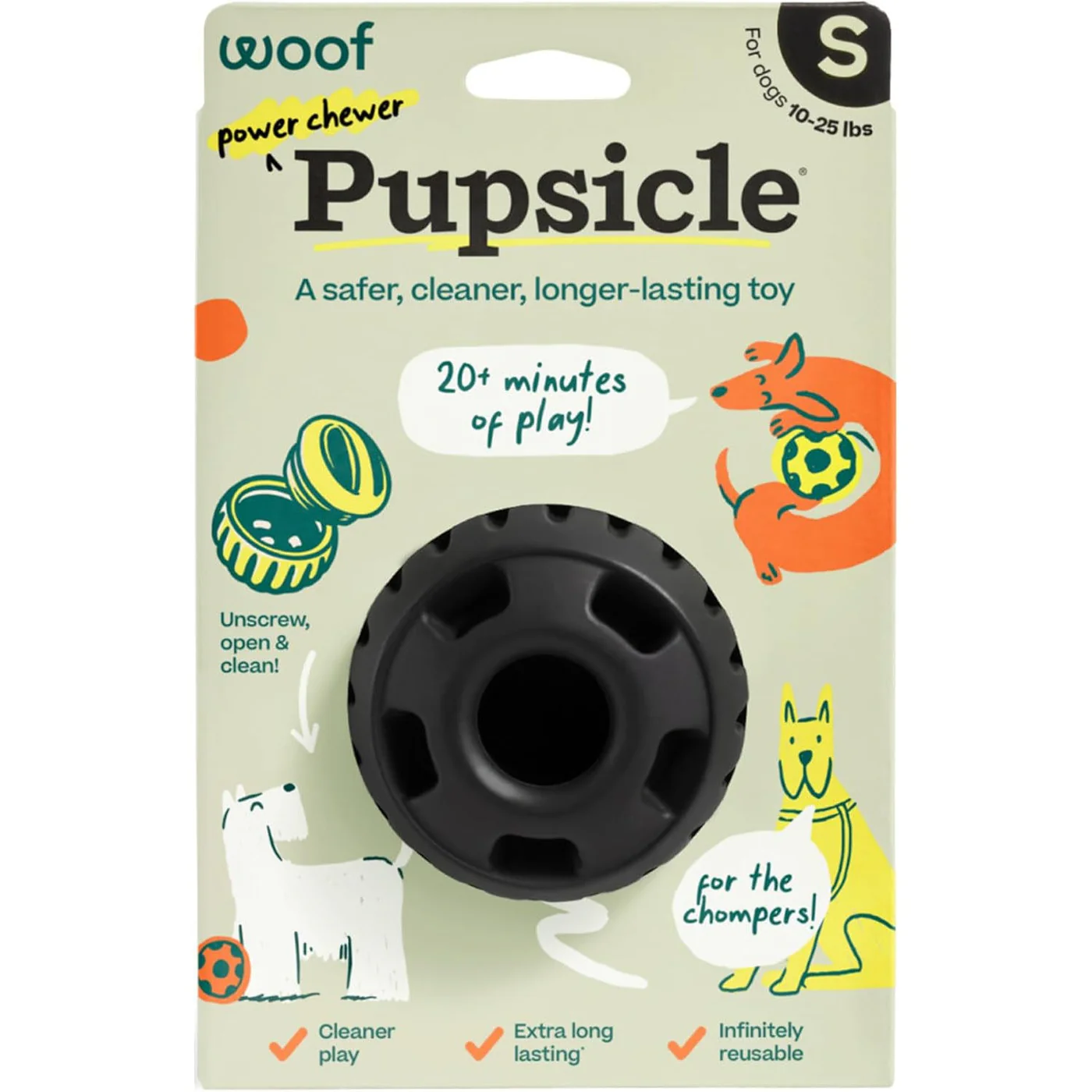 Pupsicle 'Power Chewer' Treat Dispensing Dog Toy