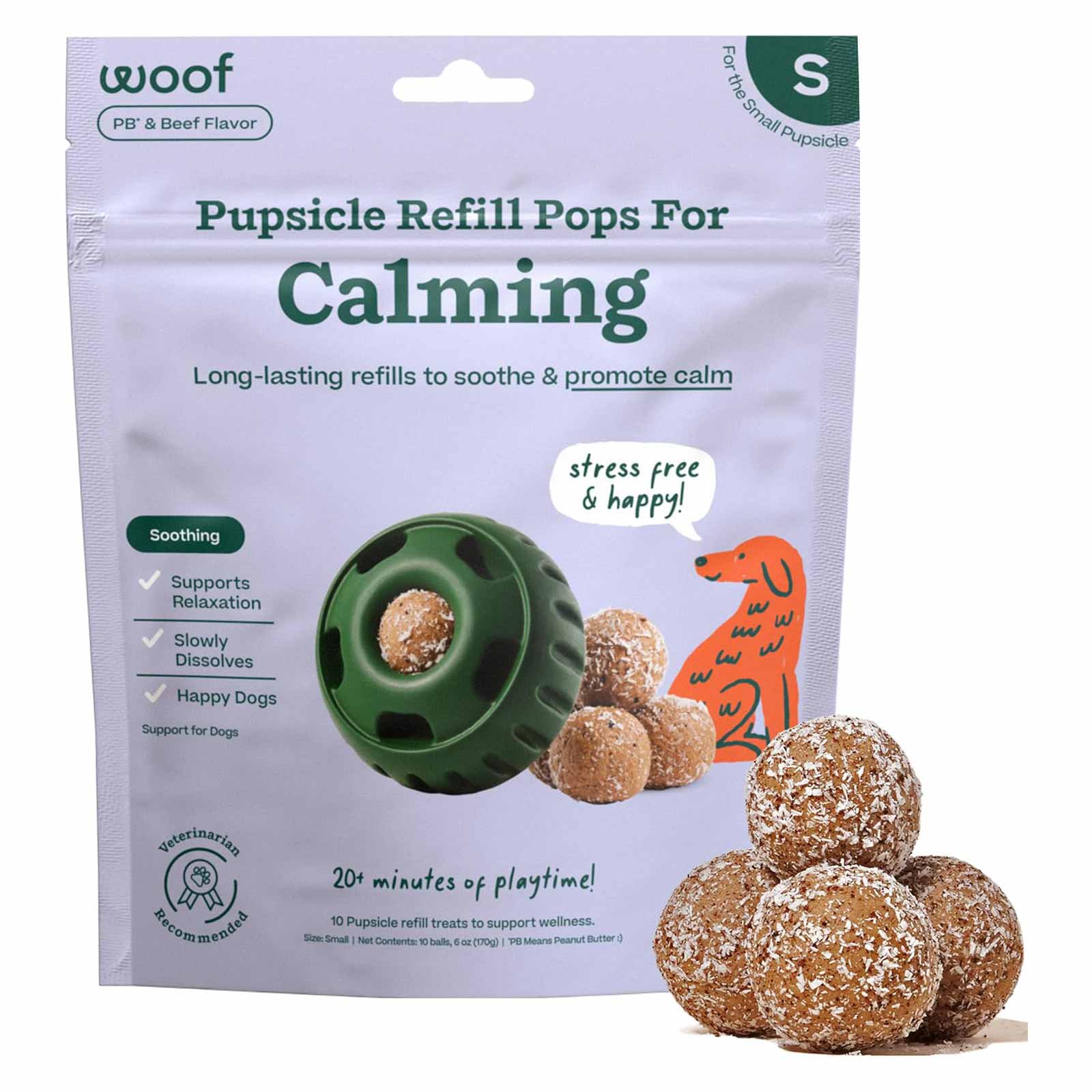 Pupsicle Everyday Wellness Pops Refills – Long Lasting Dog Treats for Joint, Calm, Allergy & Whole Body Health
