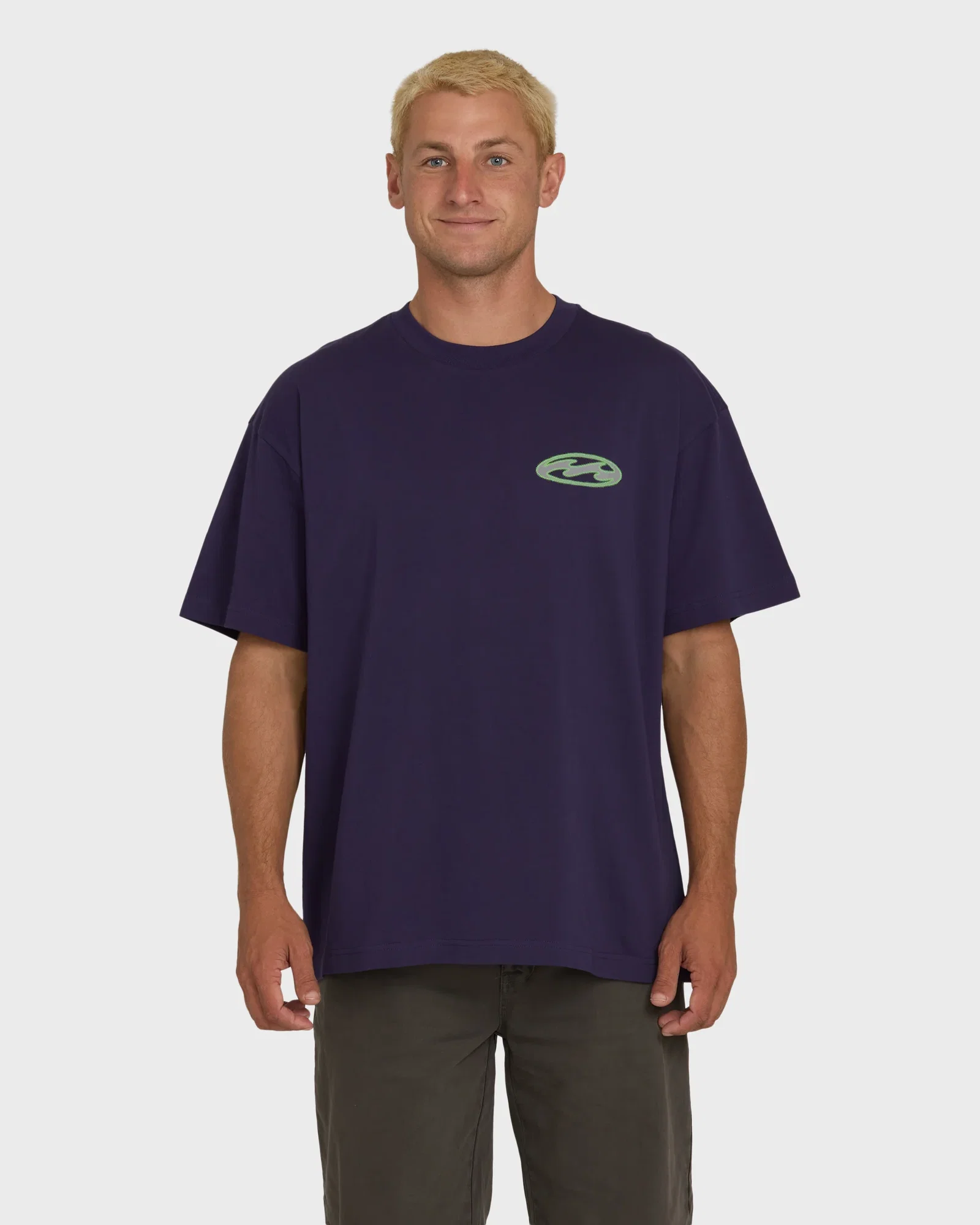 Image of Bad Dog Tonedawg OG Short Sleeve Knit T-Shirt - Purple Velvet