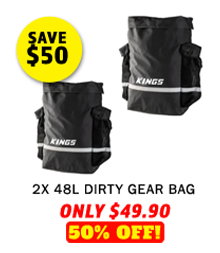 2x 48L Dirty Gear Bag