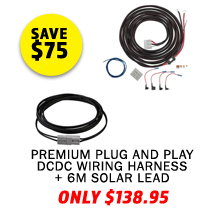 Premium Plug and Play DCDC Wiring Harness + 6m Extension Lead