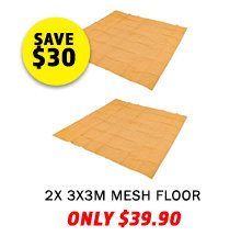 2x - Mesh Flooring 3m x 3m