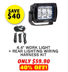4.4 Work light + Rear Lighting Wiring Harness Kit