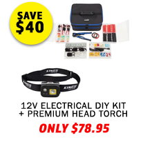 12V Electrical DIY Kit + Premium Head Torch