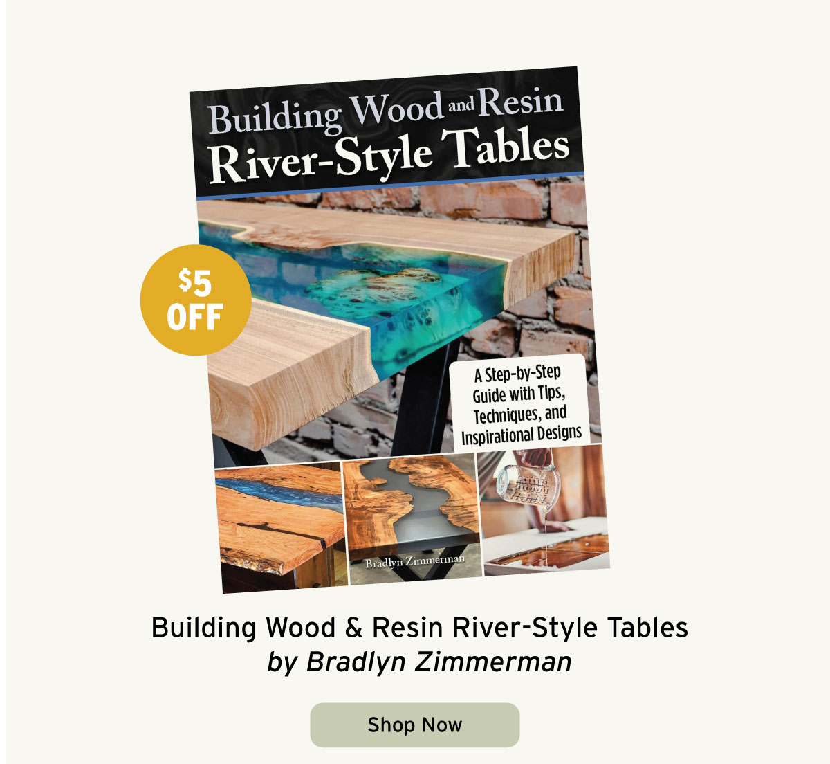 Fox Chapel Building Wood and Resin River-Style Tables