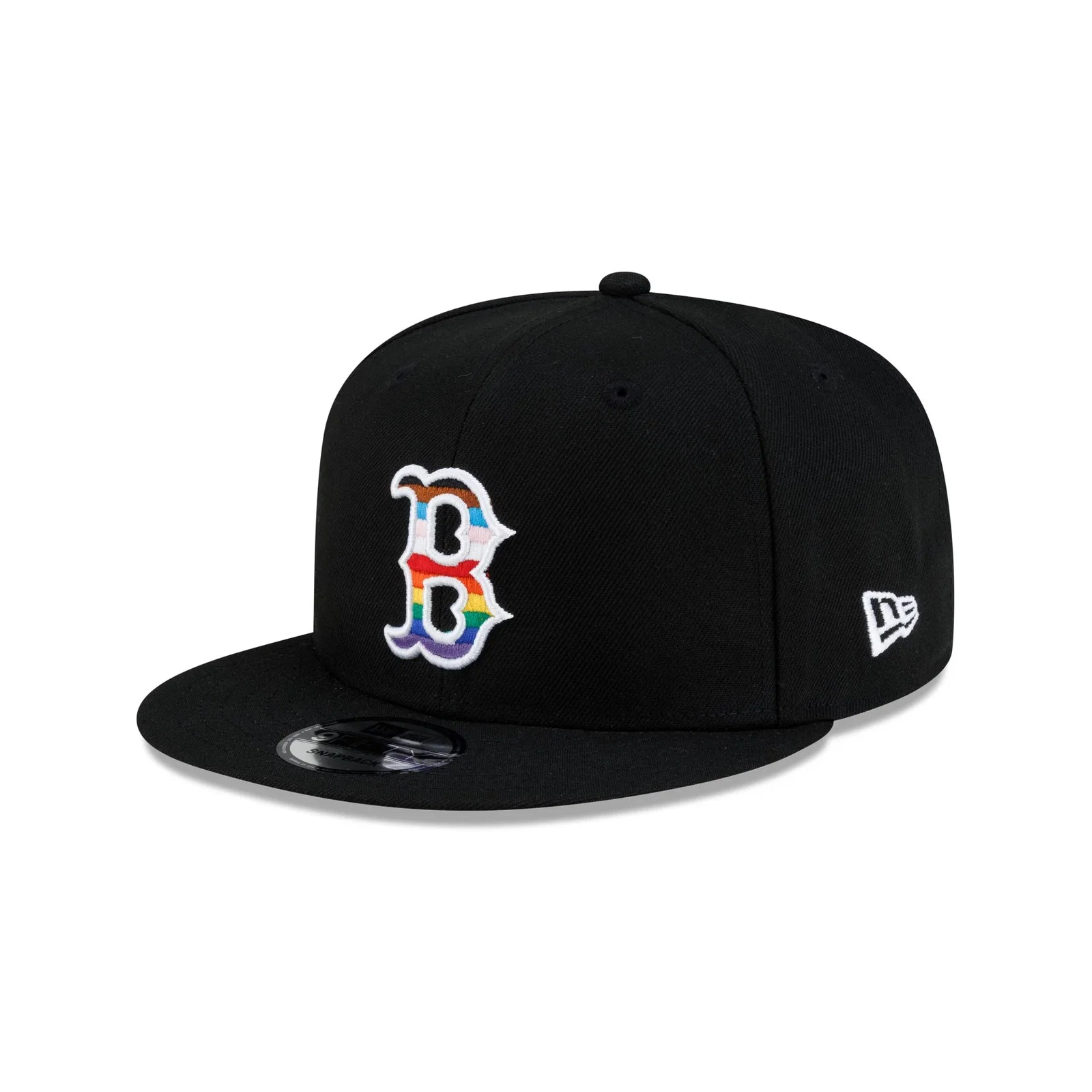 Image of Boston Red Sox Pride 9FIFTY Snapback Hat