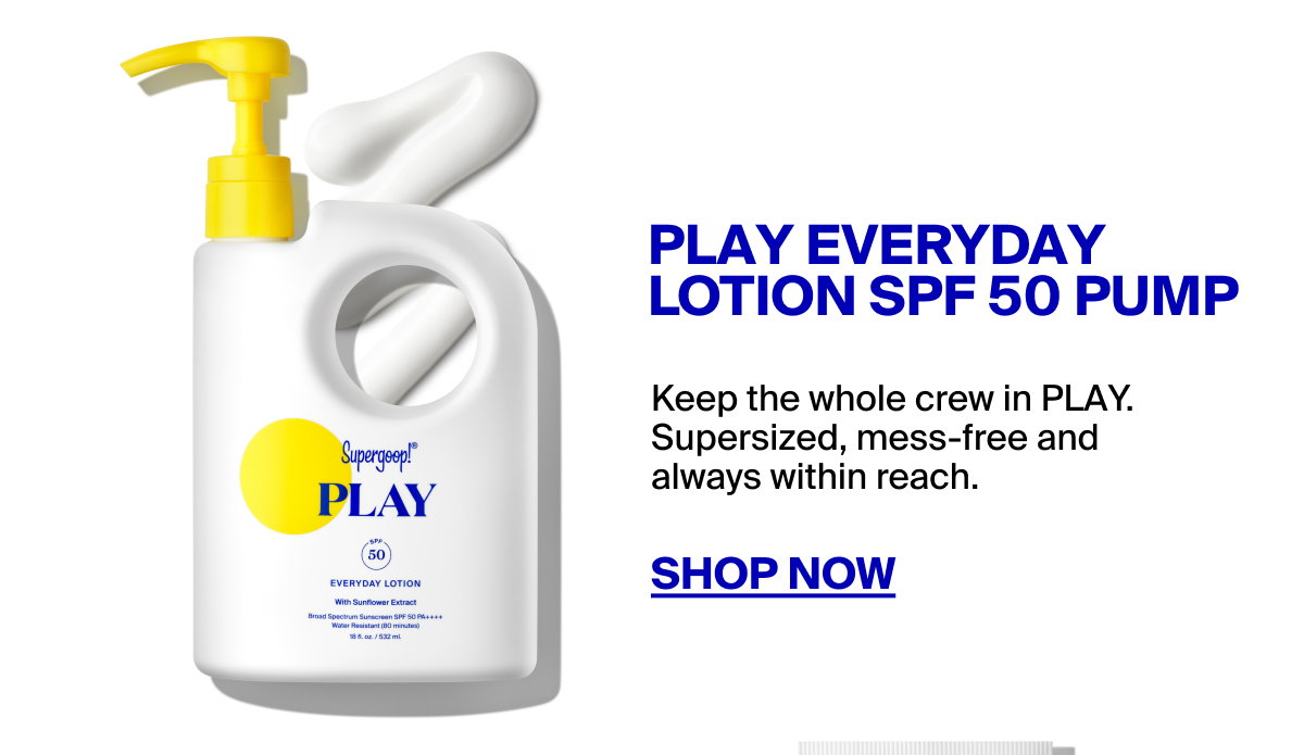 PLAY Lotion Pump SPF 50