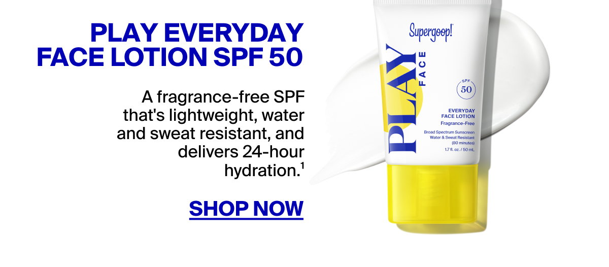 PLAY Face Lotion SPF 50