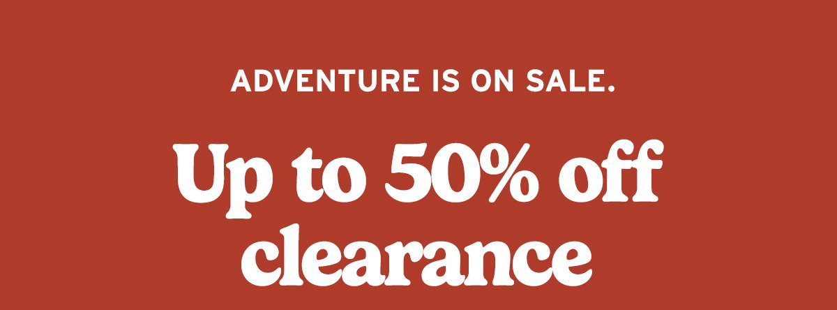 Up to 50% Off Clearance