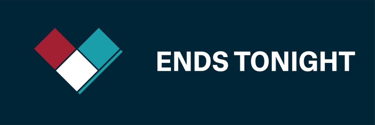 40% Off Seating Ends Tonight