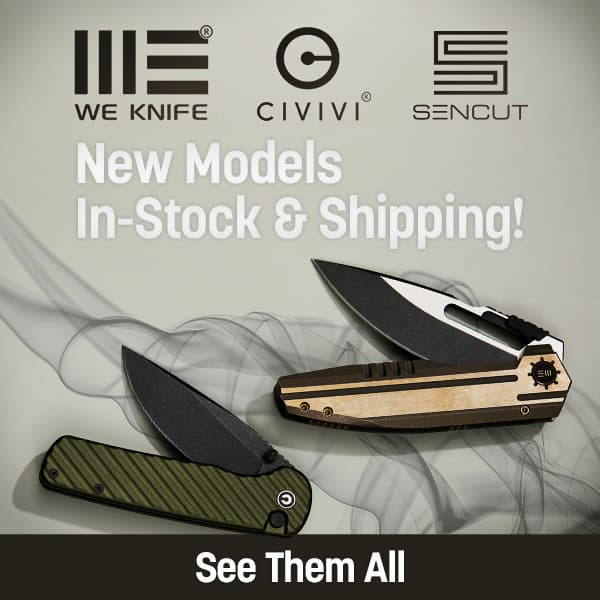 Newest Knives from WE, CIVIVI and Sencut