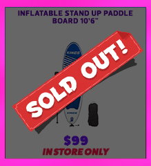 Inflatable Stand Up Paddle Board 10’2 - Sold Out