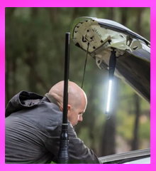 12V 200Ah Deep Cycle Lithium LiFePO4 Battery + Rechargeable Lithium LED Worklight