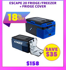 Escape 20 Fridge/Freezer + Fridge Cover