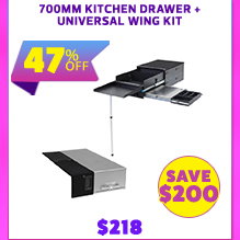 700mm Kitchen Drawer + Universal Wing Kit