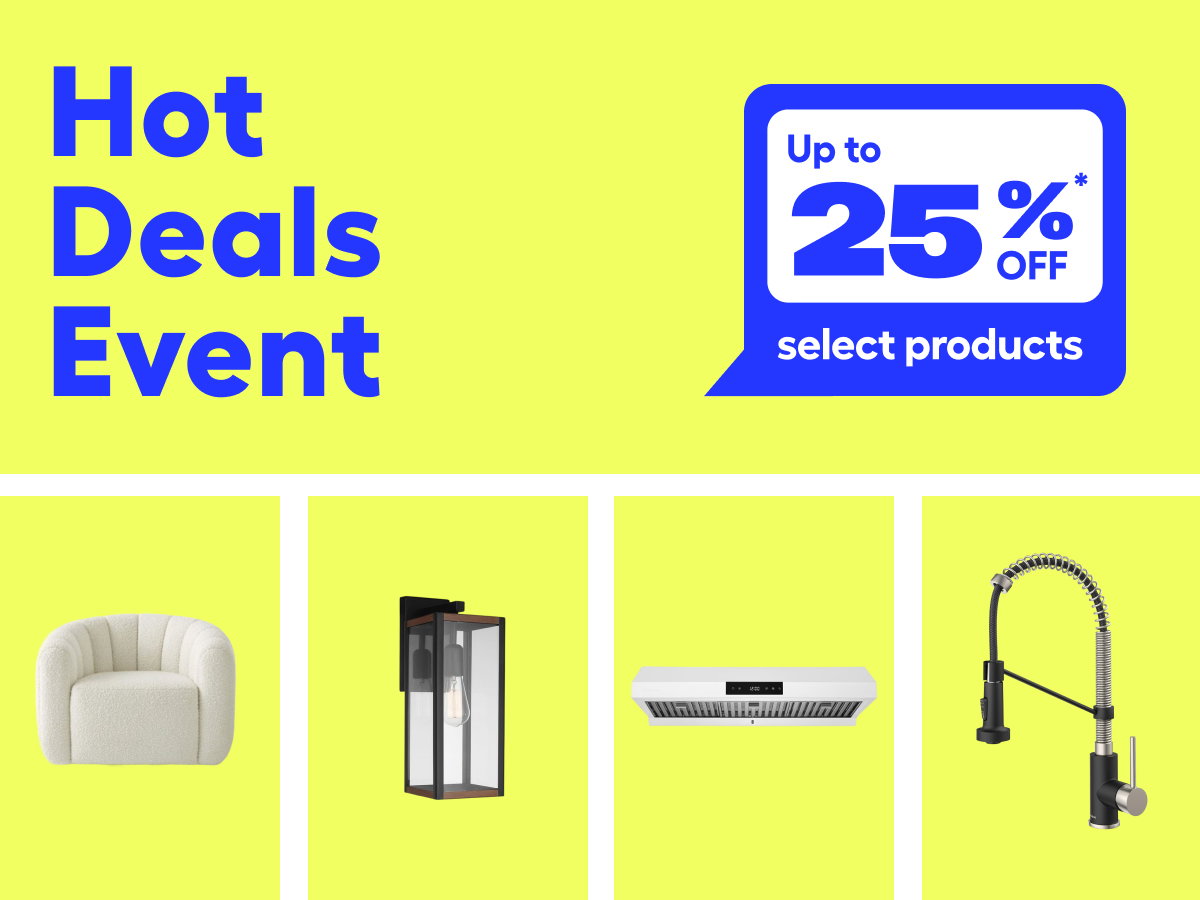 Hot Deals Event! Get Up to 25% off select products