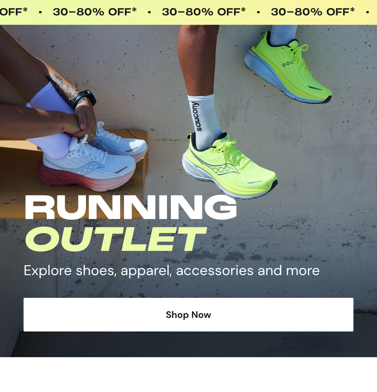 Shop the SportsShoes Running Outlet - Explore shoes, apparel, accessories and more