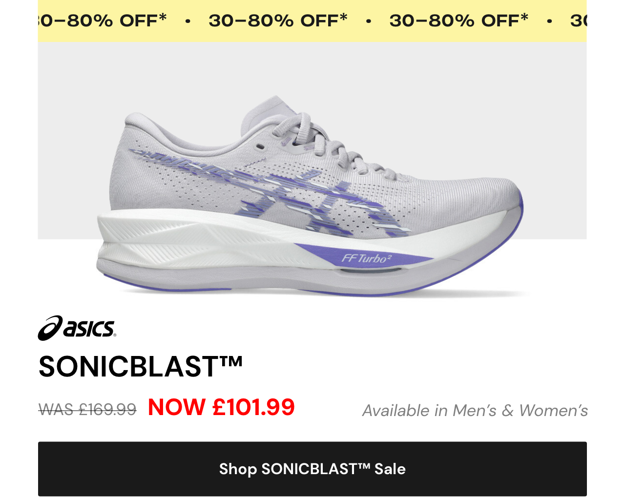 Shop ASICS Sonicblast Sale