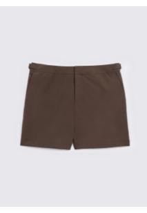 Brown Smart Swim Shorts