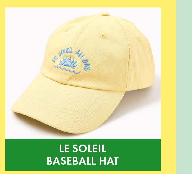 Le Soleil Baseball Hat