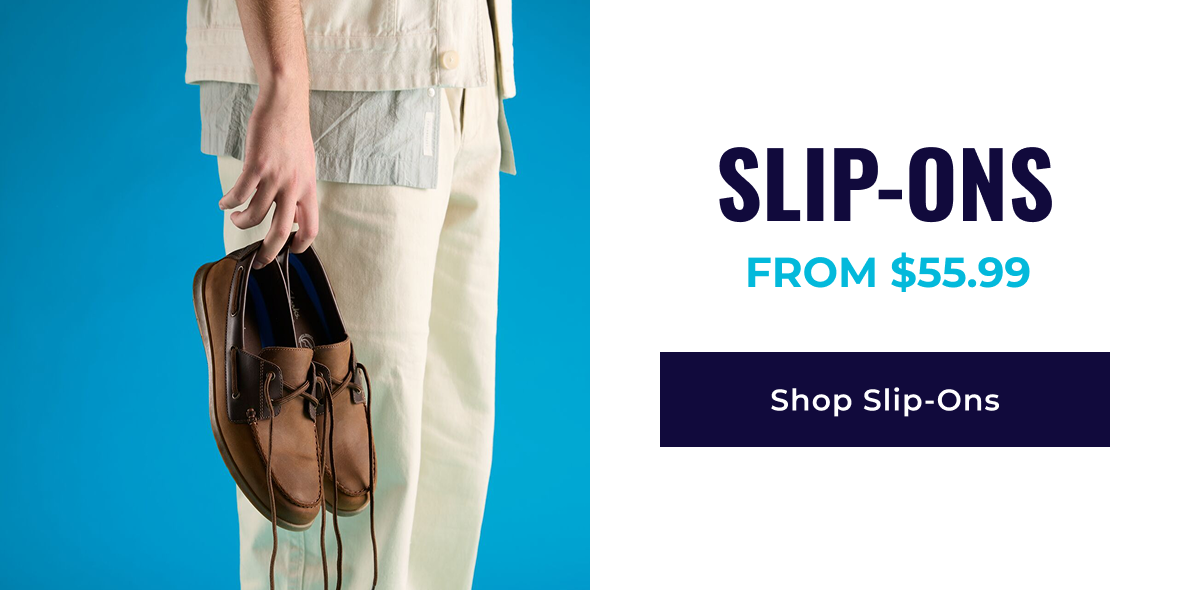 Men's Slip-Ons $55.99 | Shop Now