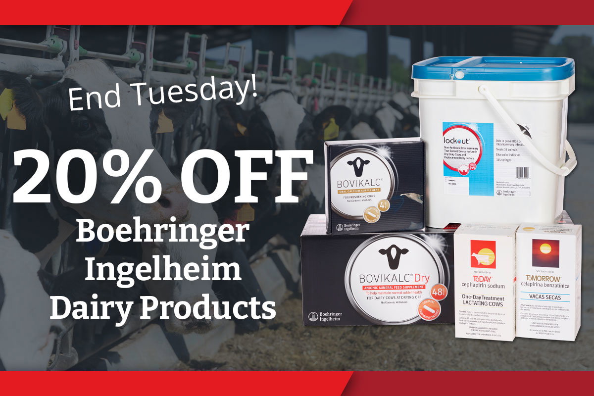 20% Off Boehringer Ingelheim Dairy Products