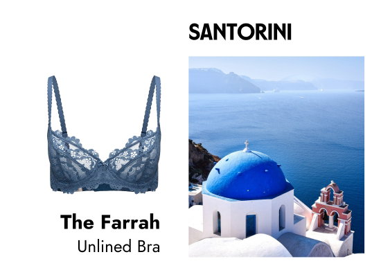 Santorini: The Farrah Unlined Bra