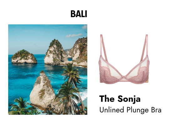 Bali: The Sonja Unlined Plunge Bra