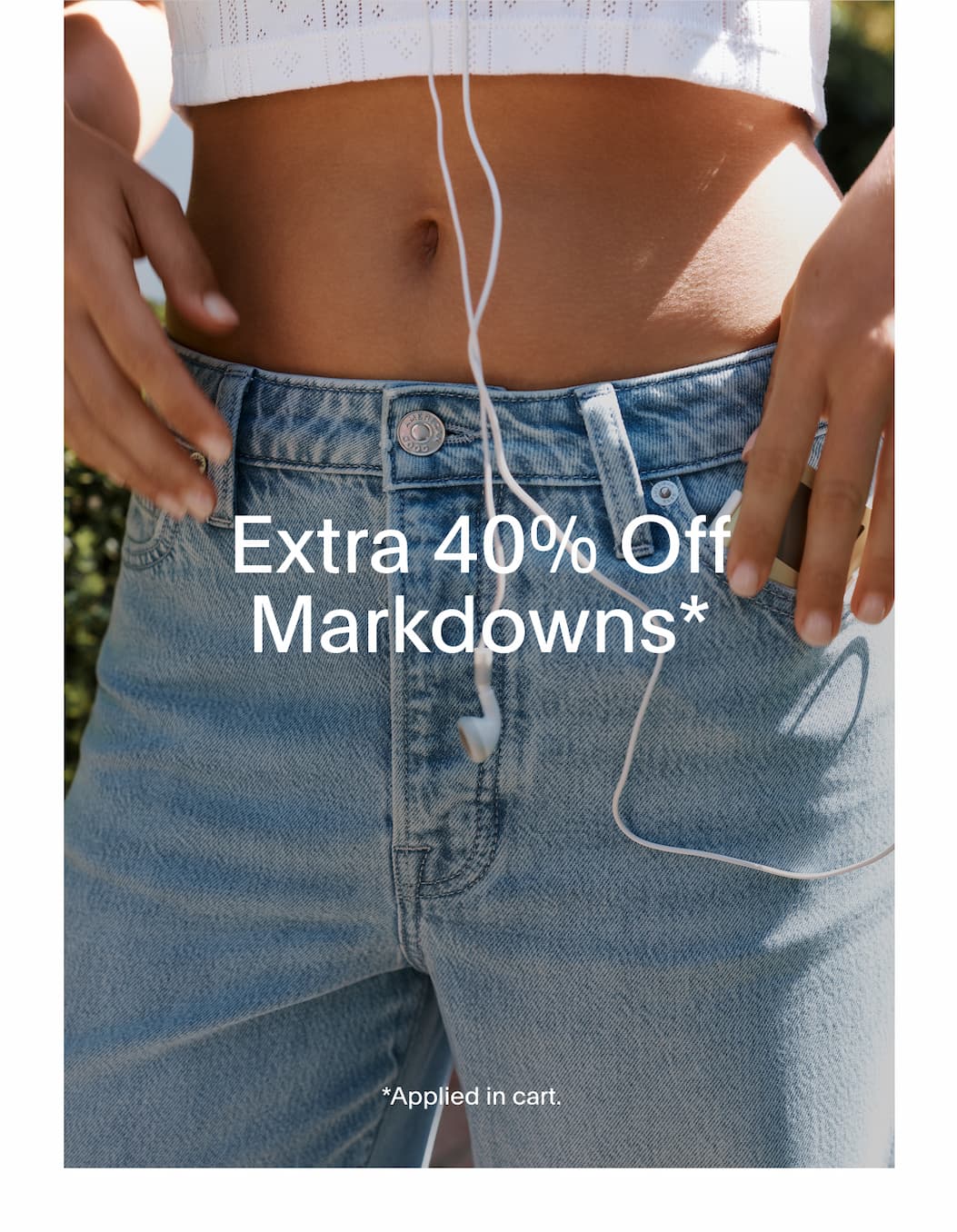 SHOP EXTRA 40% OFF MARKDOWNS
