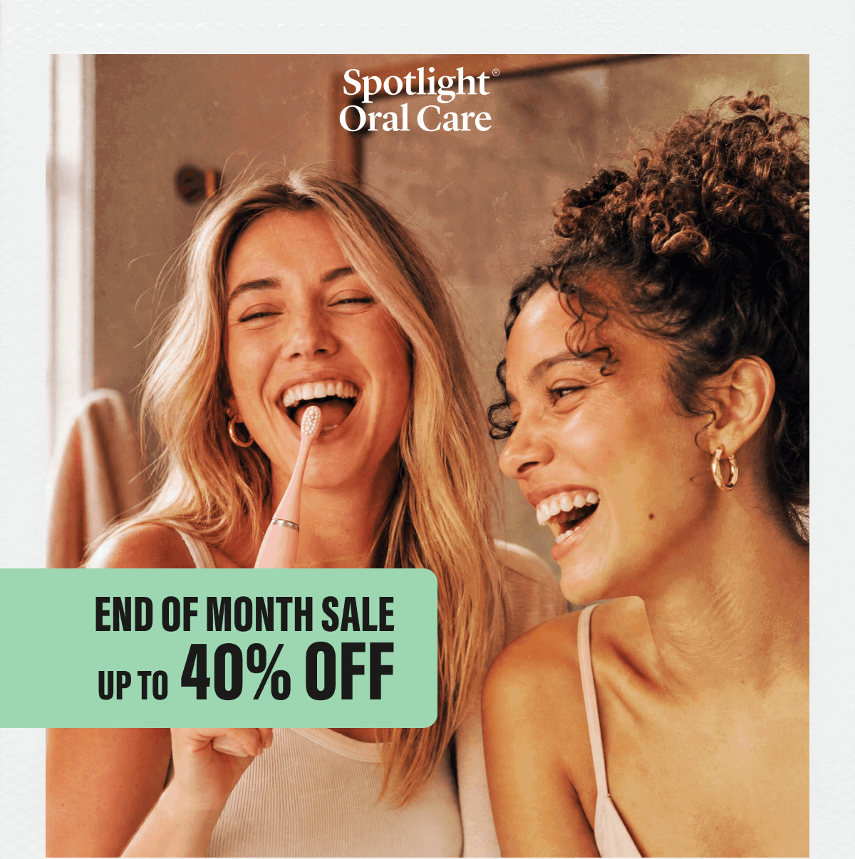 END OF MONTH SALE UP TO 40% OFF