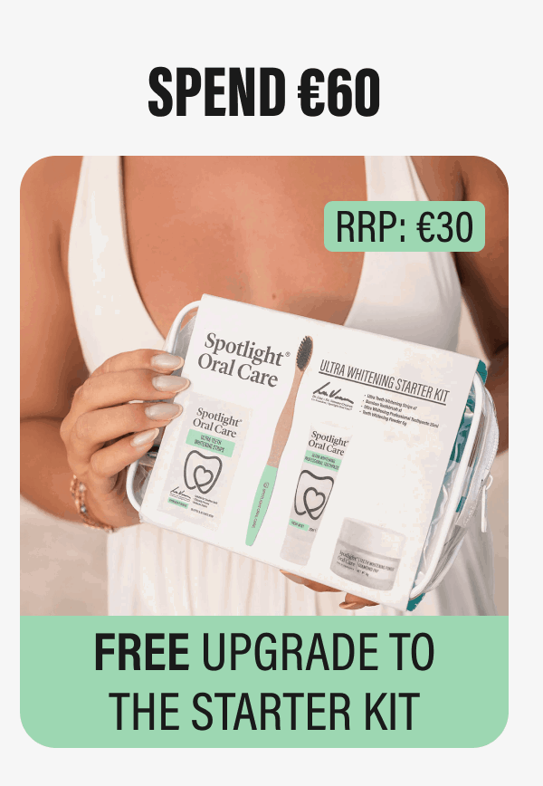 SPEND €60 FREE UPGRADE TO THE STARTER KIT