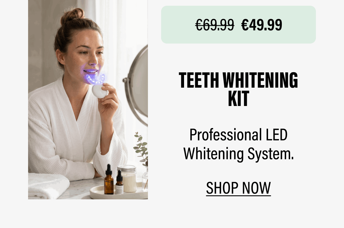 TEETH WHITENING KIT - Professional LED Whitening System. | SHOP NOW