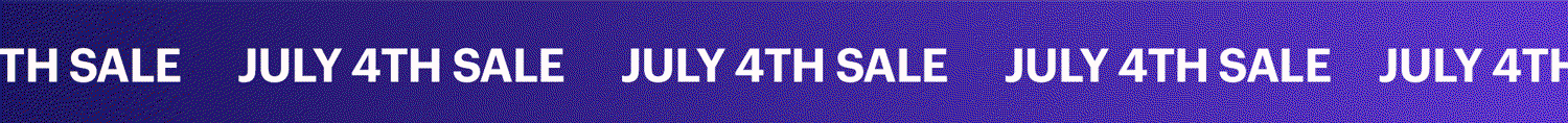 July 4th sale