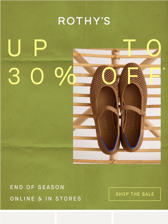 The mesh moment, up to 30% off.
