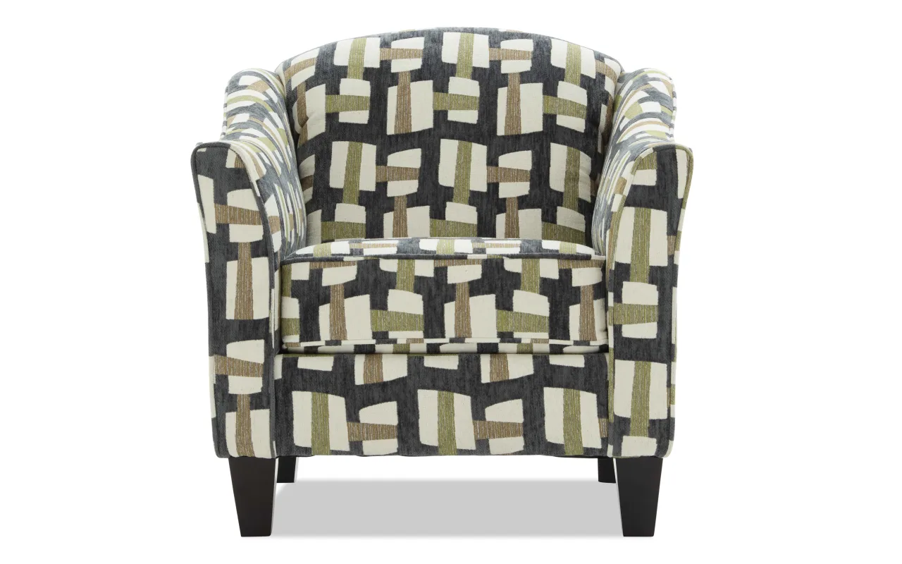 Savannah Multicolored Accent Chair