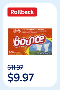 Bounce Dryer Sheets