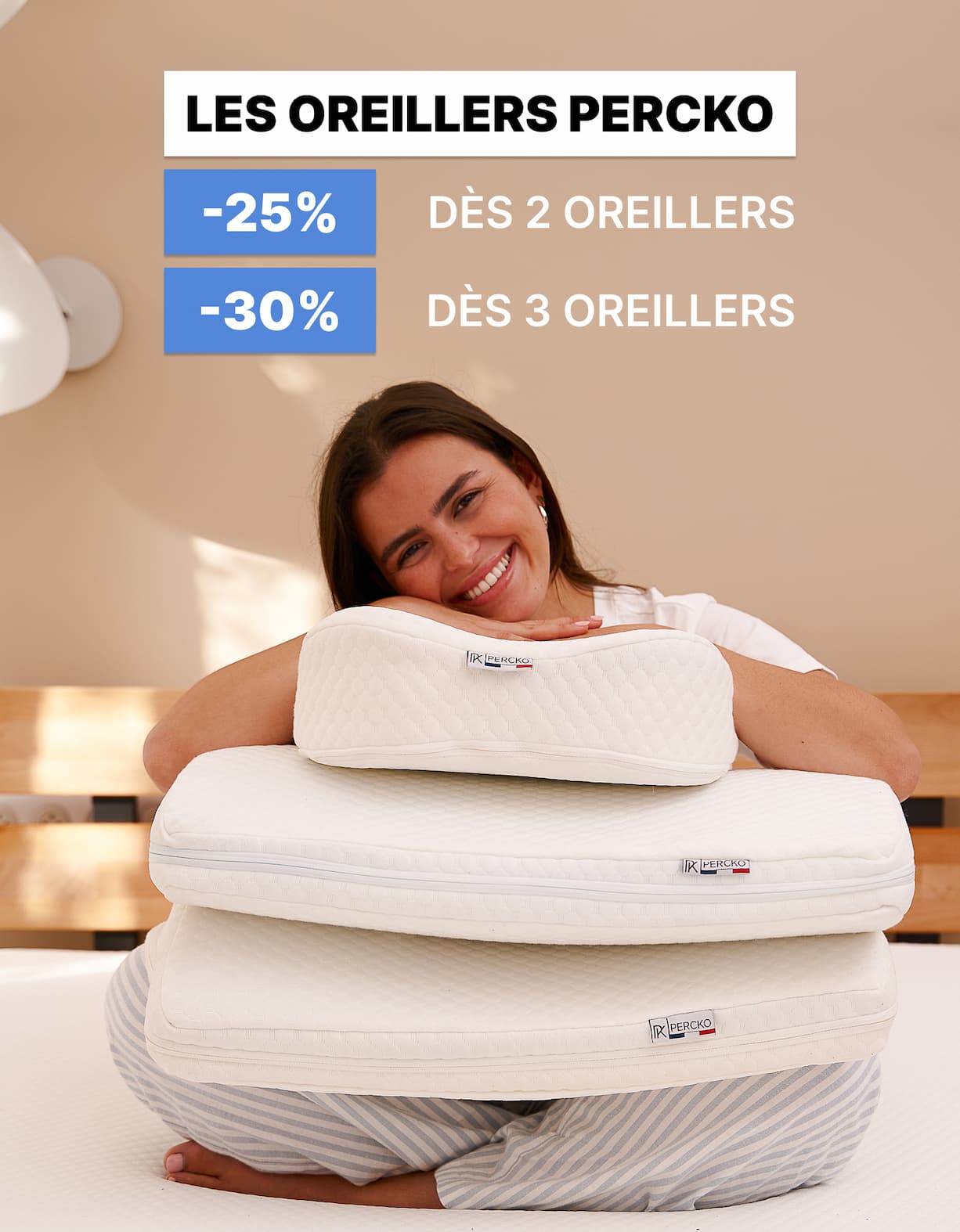 Mes oreillers PERCKO