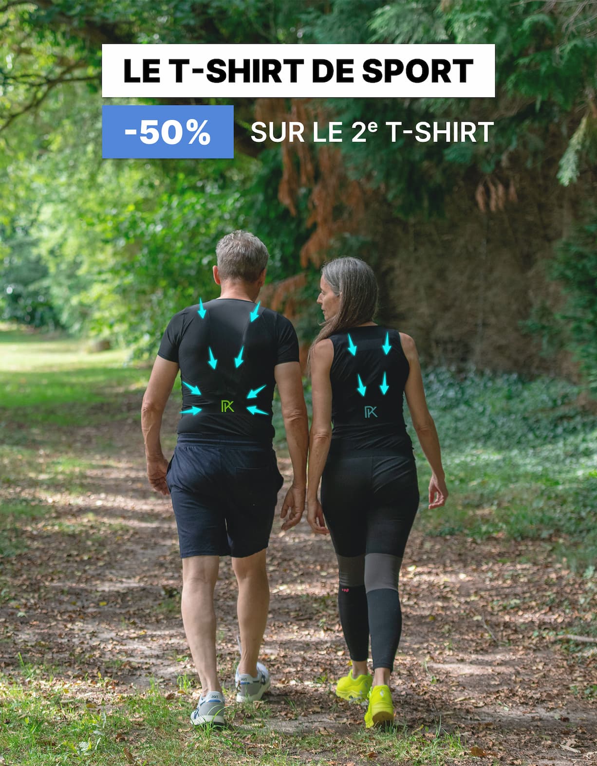 Le T-shirt de Sport PERCKO