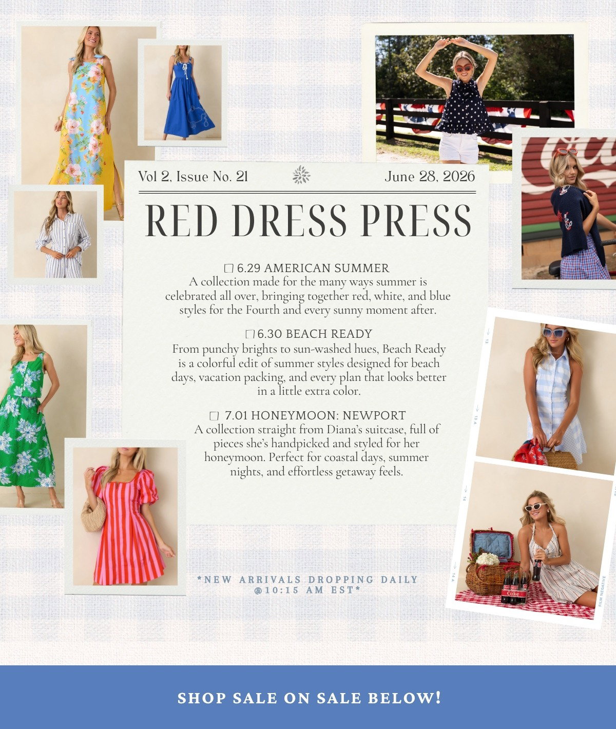 Red Dress Press. Shop the Sale on Sale Below!