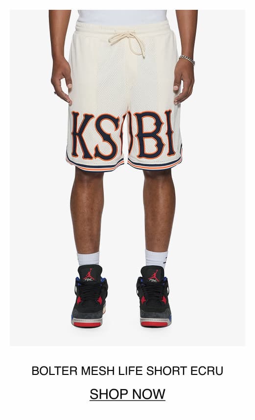 BOLTER MESH LIFE SHORT ECRU