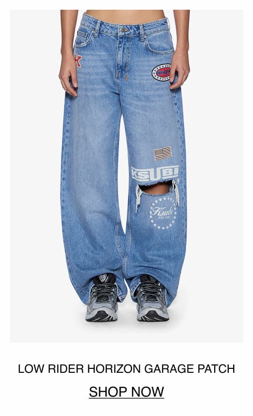 LOW RIDER HORIZON GARAGE PATCH