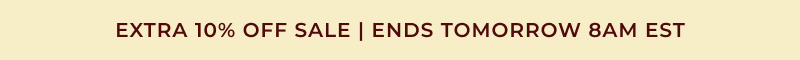 Last chance - Up to 50% off* + extra 10% off