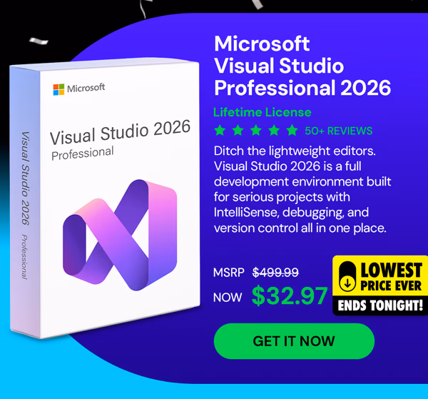 Microsoft Visual Studio Professional 2026