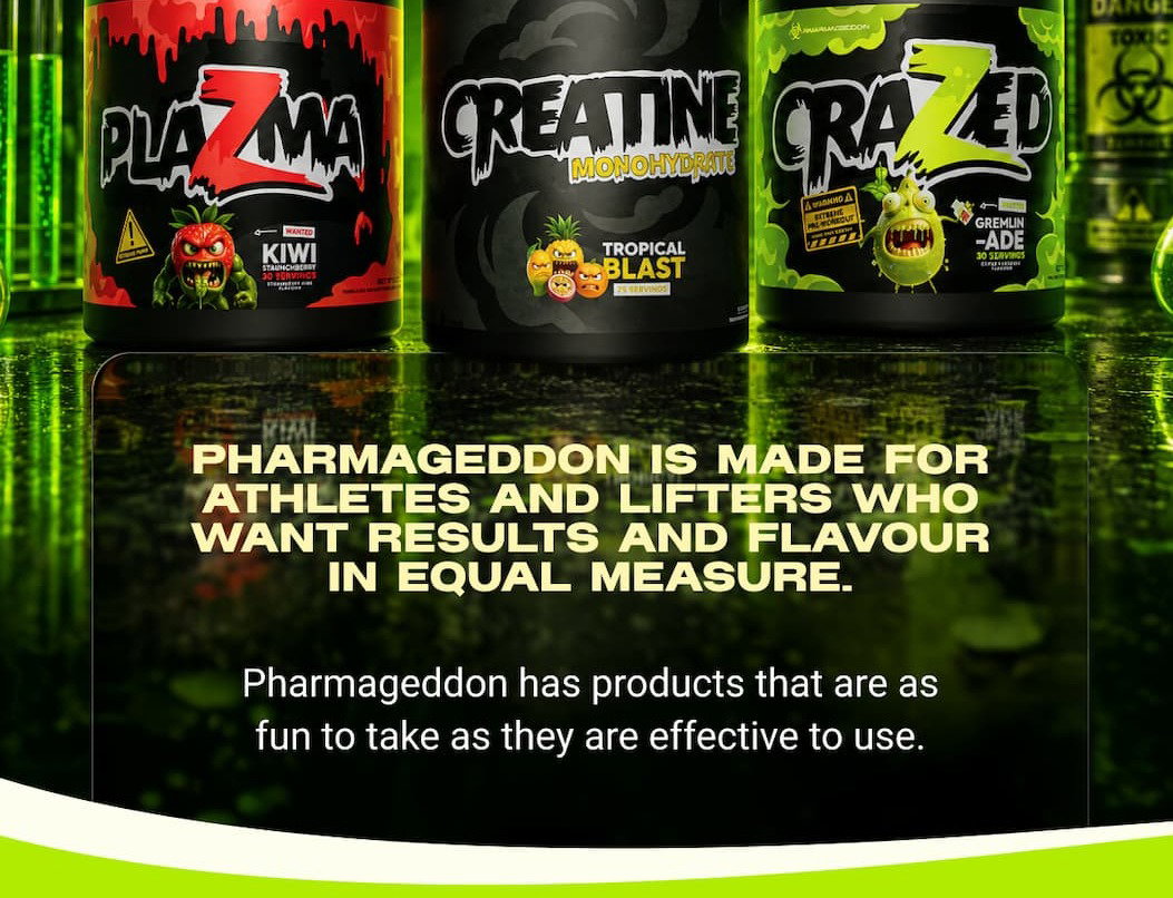 Train Harder. recover Faster. Taste Better.
