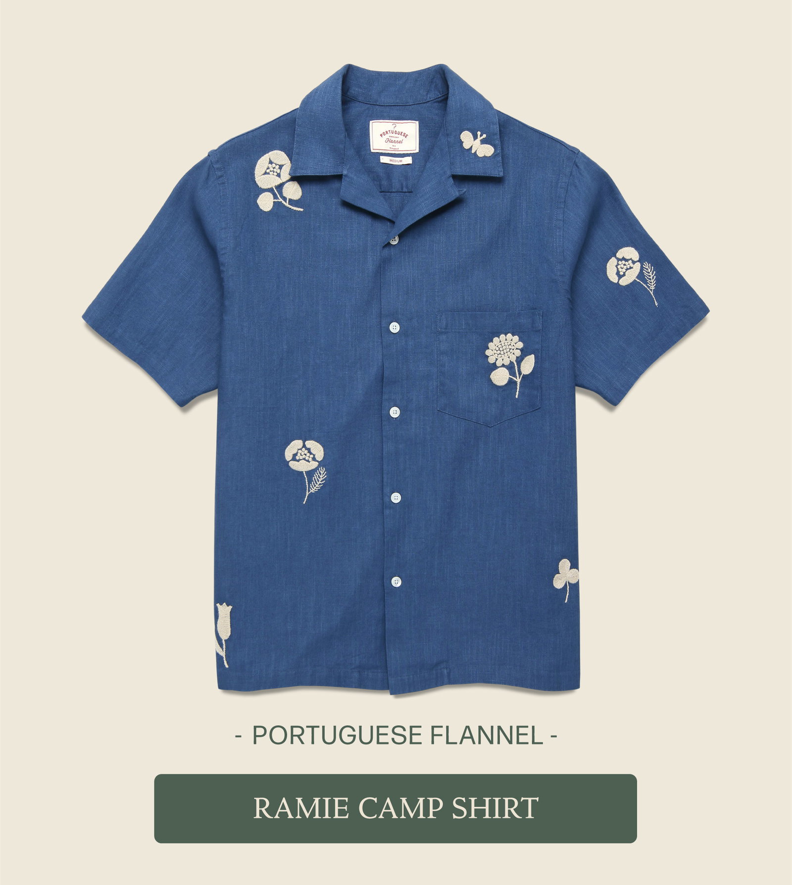 Ramie Camp Shirt